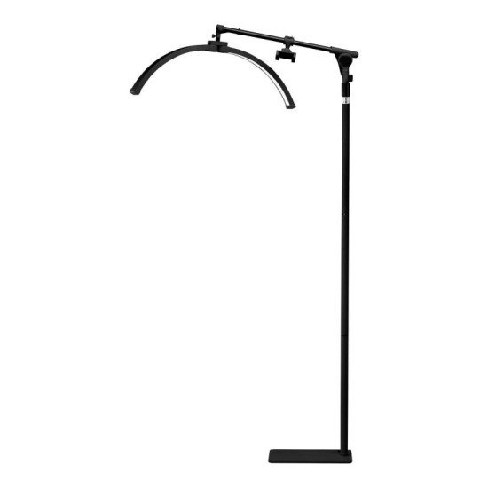 Lampa na riasy GLOW čierna