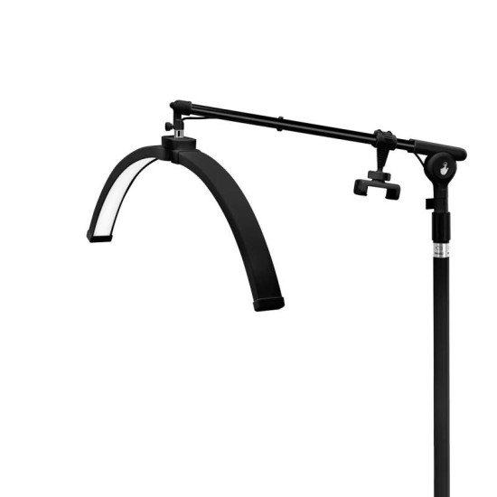 Lampa na riasy GLOW čierna