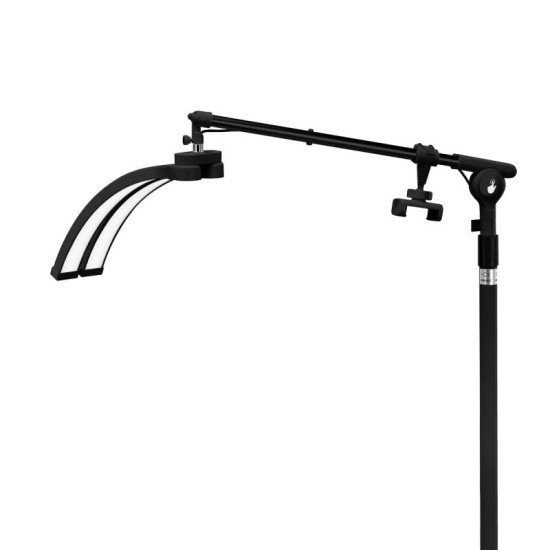 Lampa na riasy GLOW čierna