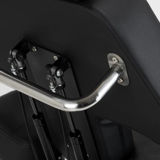 Tetovacie kreslo Pro Ink 605 s plynulým nastavením, čierne