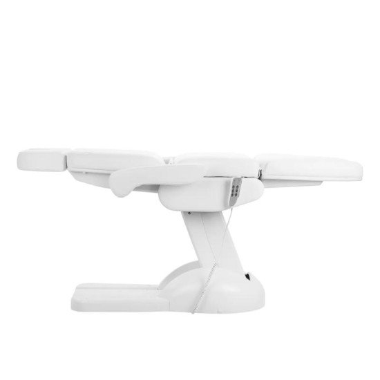 Kozmetické kreslo Azzurro Lux 3x motor biele