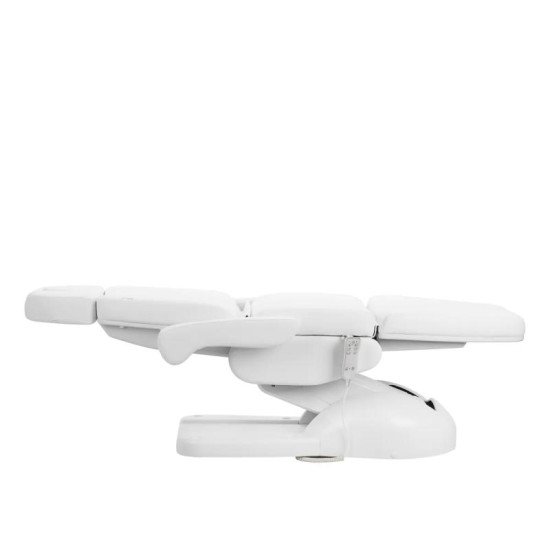 Kozmetické kreslo Azzurro Lux 3x motor s vyhrievaním biele