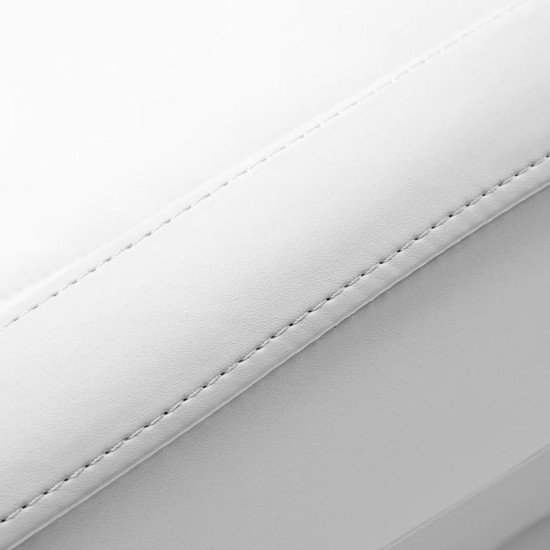 Kozmetické kreslo Azzurro Lux 4x motor s kolískou biele