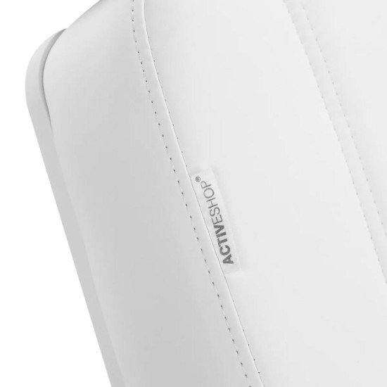 Kozmetické kreslo Azzurro Lux pedi 3m biele