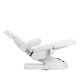 Kozmetické kreslo Azzurro Lux pedi 5x motor biele