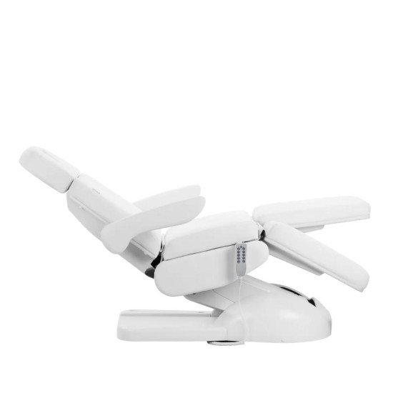 Kozmetické kreslo Azzurro Lux pedi 5x motor biele