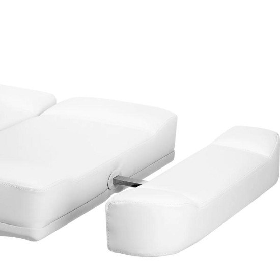 Kozmetické kreslo Azzurro 803D elektro 3x motor biele