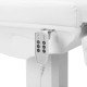 Kozmetické kreslo Azzurro 803D elektro 3x motor biele