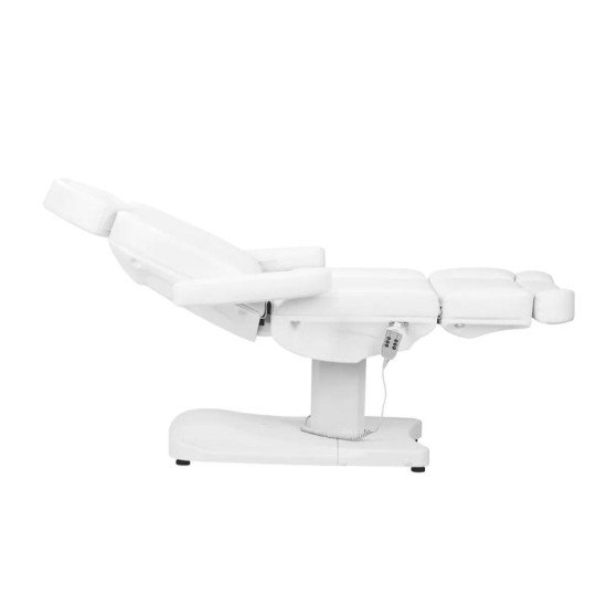 Kozmetické kreslo Azzurro 803D elektro 3x motor biele