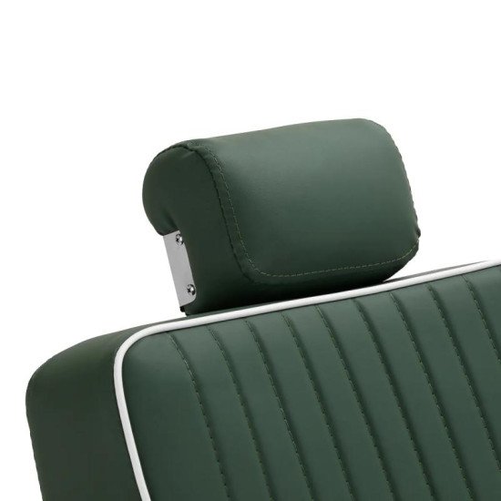 Barberské kreslo Gabbiano Visionerio zelené