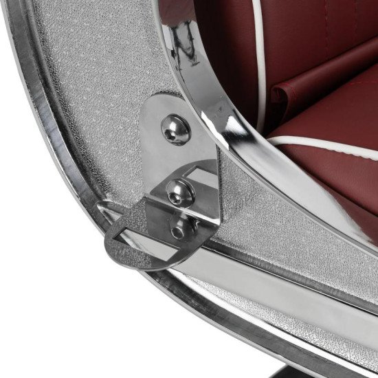 Barberské kreslo Gabbiano Visionerio červené