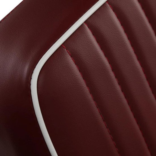 Barberské kreslo Gabbiano Visionerio červené