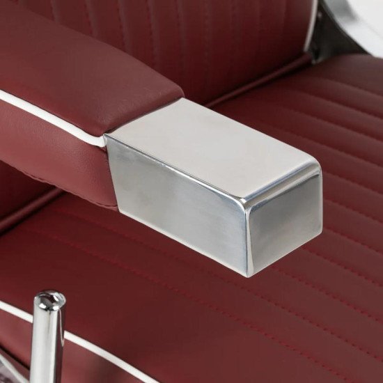 Barberské kreslo Gabbiano Visionerio červené