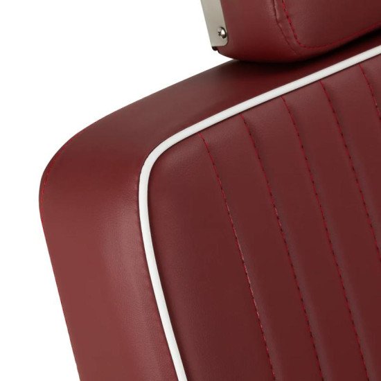 Barberské kreslo Gabbiano Visionerio červené
