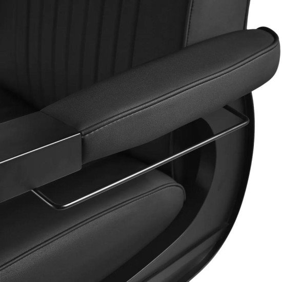 Barberské kreslo Gabbiano Visionerio čierne