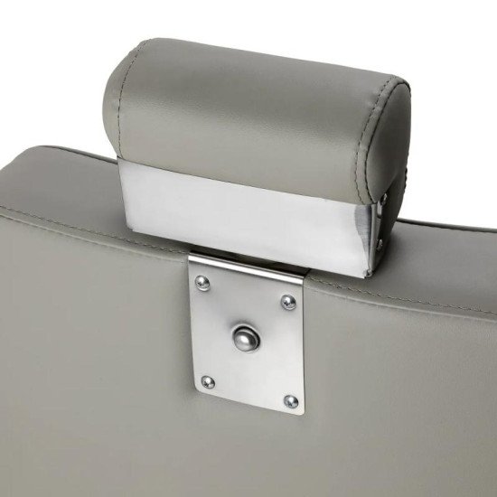 Barberské kreslo Gabbiano Visionerio šedé