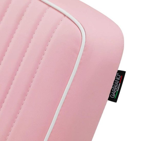 Barberské kreslo Gabbiano Visionerio ružové