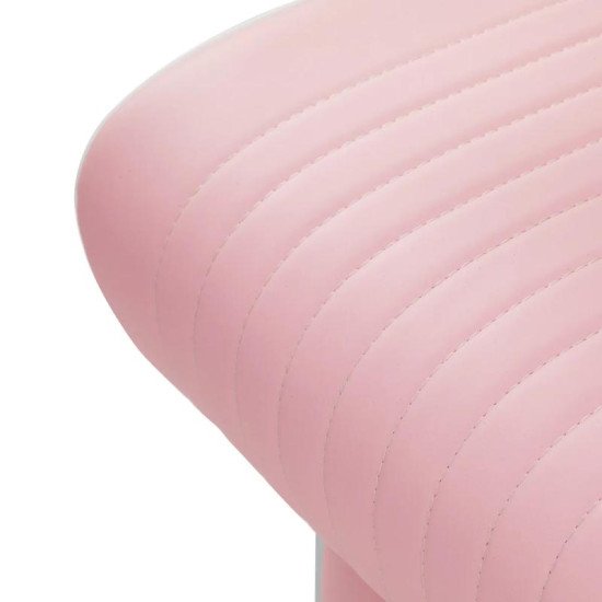 Barberské kreslo Gabbiano Visionerio ružové