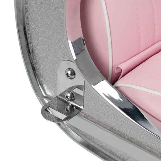 Barberské kreslo Gabbiano Visionerio ružové