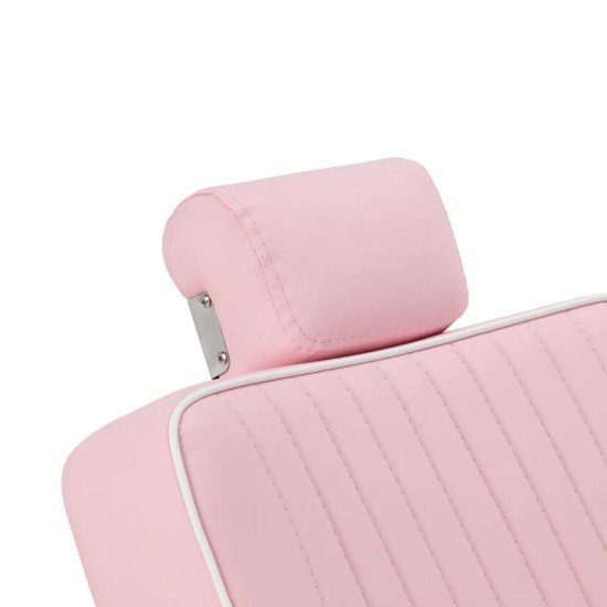 Barberské kreslo Gabbiano Visionerio ružové