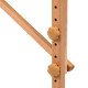 Balance skladací masážny stôl drevený 2 segmenty 190x70 čierný Balance skladací masážny stôl drevený 2 segmenty 190x70 čierný