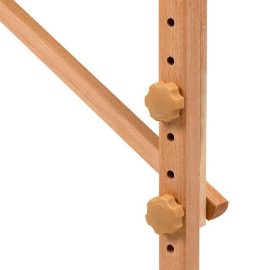 Balance skladací masážny stôl drevený 3 segmenty 190x70 čierný Balance skladací masážny stôl drevený 3 segmenty 190x70 čierný