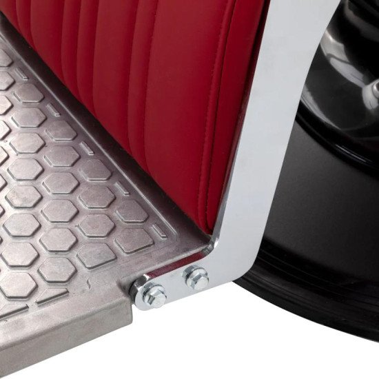 Barberské kreslo Gabbiano Elias červené