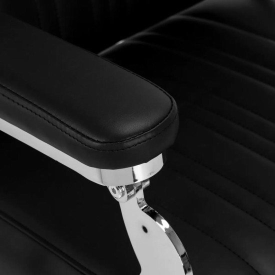 Barberské kreslo Gabbiano Elias čierne