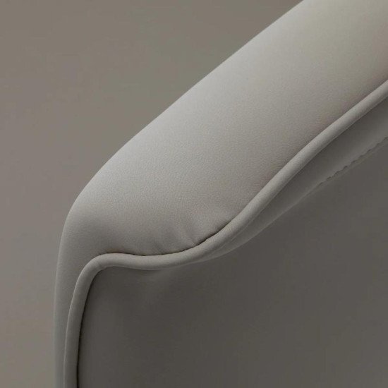 Kadernícke kreslo Gabbiano Athena sivé