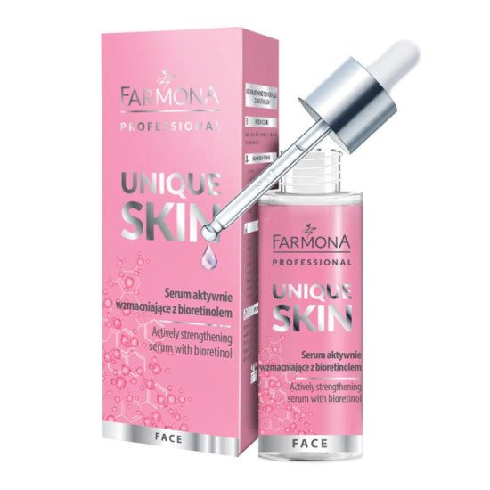 Farmona UNIQUE SKIN Aktívne posilňujúce nočné sérum s bioretinolom 30 ml Farmona UNIQUE SKIN Aktívne posilňujúce nočné sérum s bioretinolom 30 ml