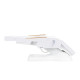Elektrické kozmetické kreslo SILLON Lux 273b 3x motor biele Elektrické kozmetické kreslo SILLON Lux 273b 3x motor biele