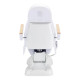 Elektrické kozmetické kreslo SILLON Lux 273b 3x motor biele Elektrické kozmetické kreslo SILLON Lux 273b 3x motor biele