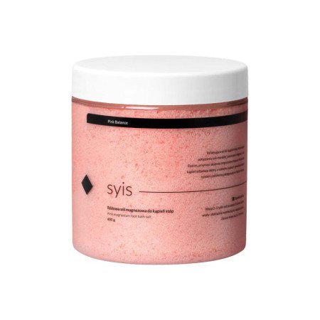 Syis Pink Balance - ružová horčíková soľ do kúpeľa nôh 600g