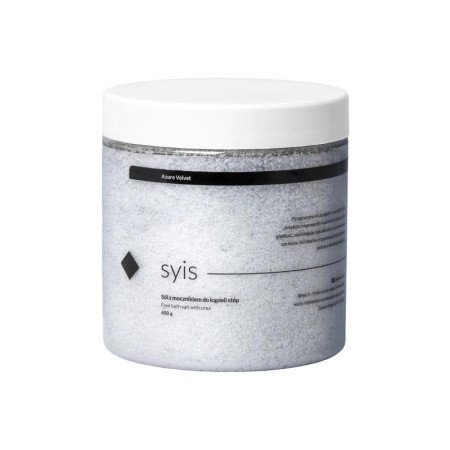 Syis Azure Velvet – soľ do kúpeľa nôh s močovinou 600g
