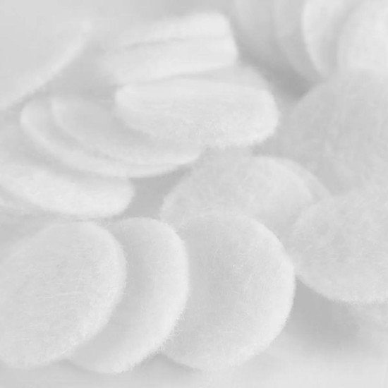 Bavlnené filtre 10 mm na mikrodermabráziu 40 ks