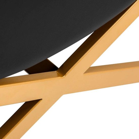 Kozmetické kreslo na ošetrenie rias Sillon Alba čierne