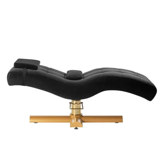 Kozmetické kreslo na ošetrenie rias Sillon Corona čierne