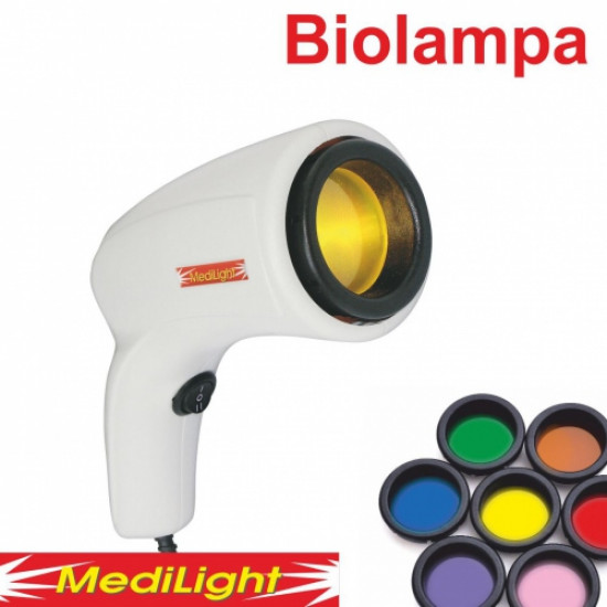 Biolampa MediLight + kolorterapia 7 filtrov + kufrík