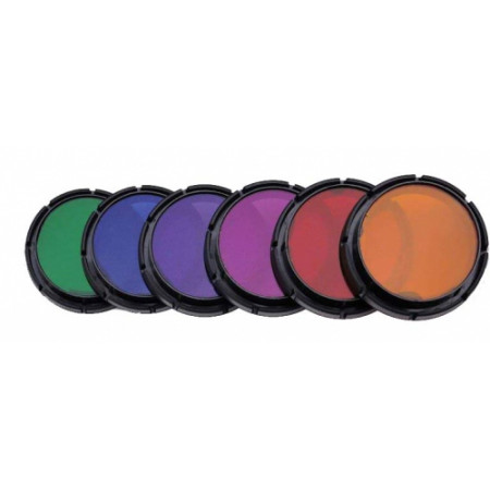 Kolorterapia k biolampe MediLight, 6x farebný filter