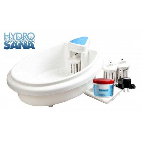 HydroSana + himalájska soľ - elektrolytický vodný kúpeľ, biela