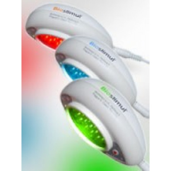 3x Biolampa Biostimul BS 303 červená, modrá, zelená + BioFluid + BioGel + mobilný držiak 3x Biolampa Biostimul BS 303 červená, modrá, zelená + BioFluid + BioGel + mobilný držiak