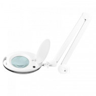 Kozmetická lupa lampa Elegante 6027 60 LED SMD 5D na stôl, biela