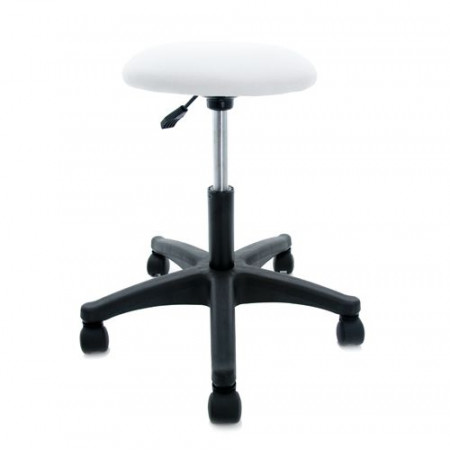 Kozmetická taburetka AM-312, biela Kozmetická taburetka AM-312, biela