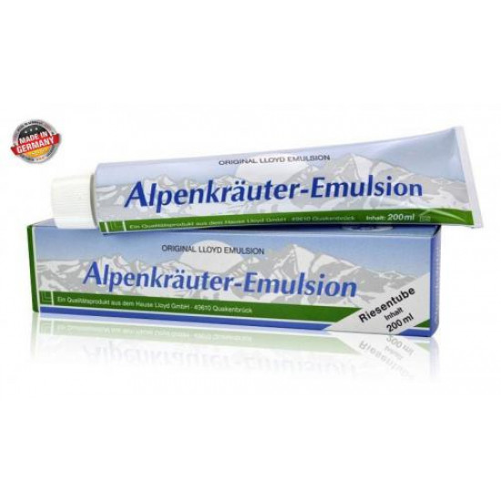 Lloyd Alpská masť - emulzia, Alpenkräuter