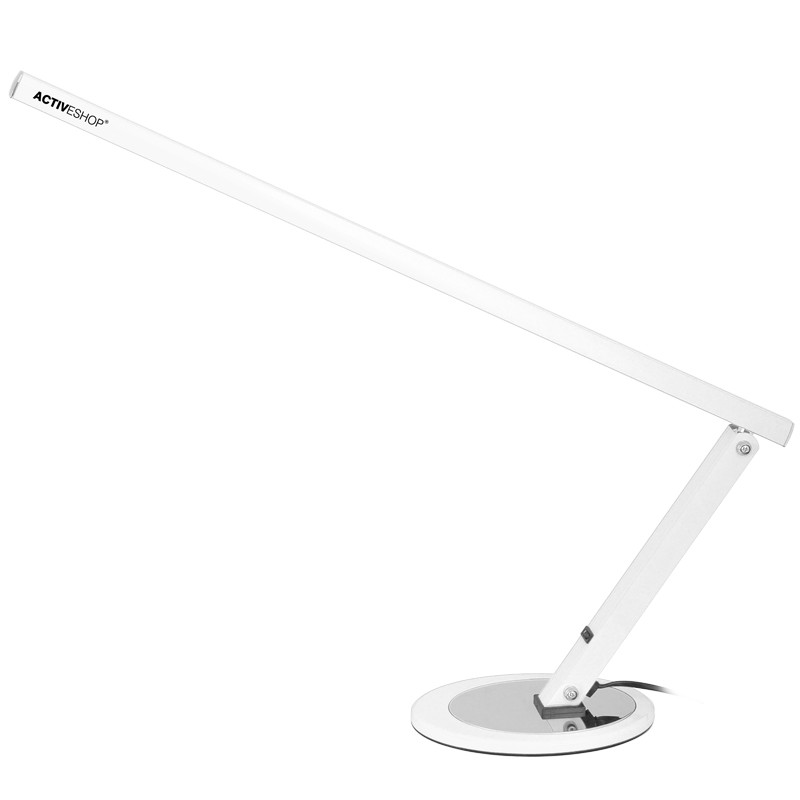 Kozmetická lampa na stôl SLIM 20W biela