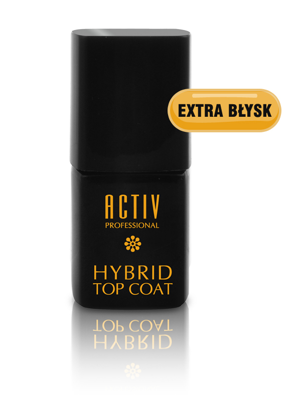 TOP COAT - HYBRIDNÝ LAK NA NECHTY - EXTRA LESKLÝ 15 ML