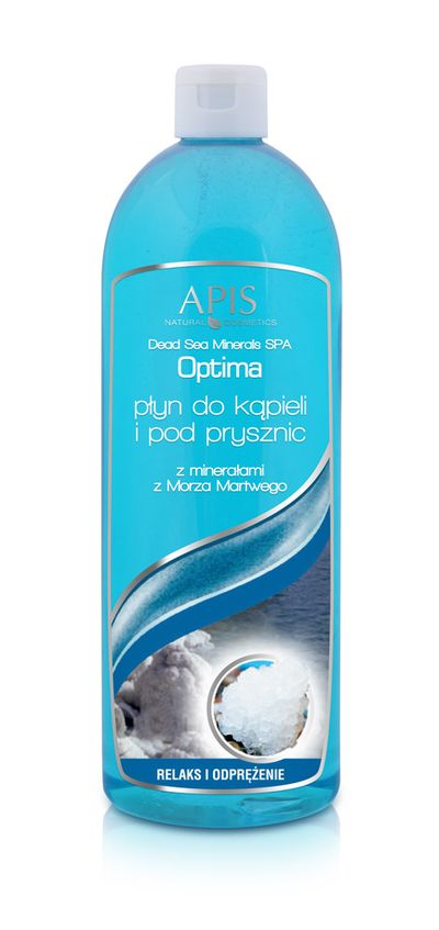 Apis Optima gél do sprchy a kúpeľa s minerálmi z mŕtveho mora 1L