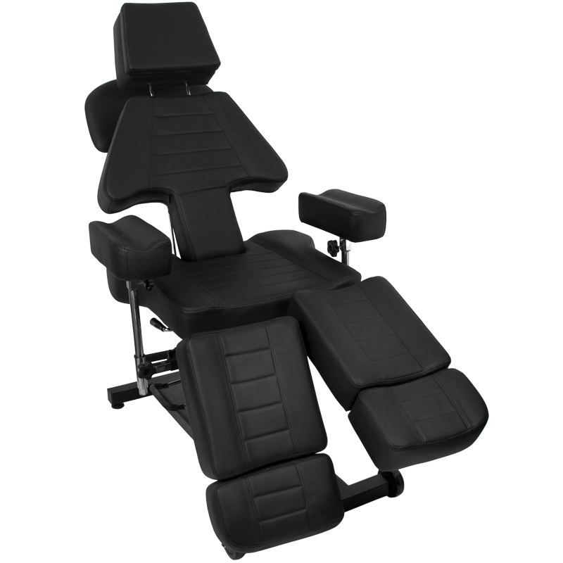 Tetovacie kreslo 3603B Pro čierne