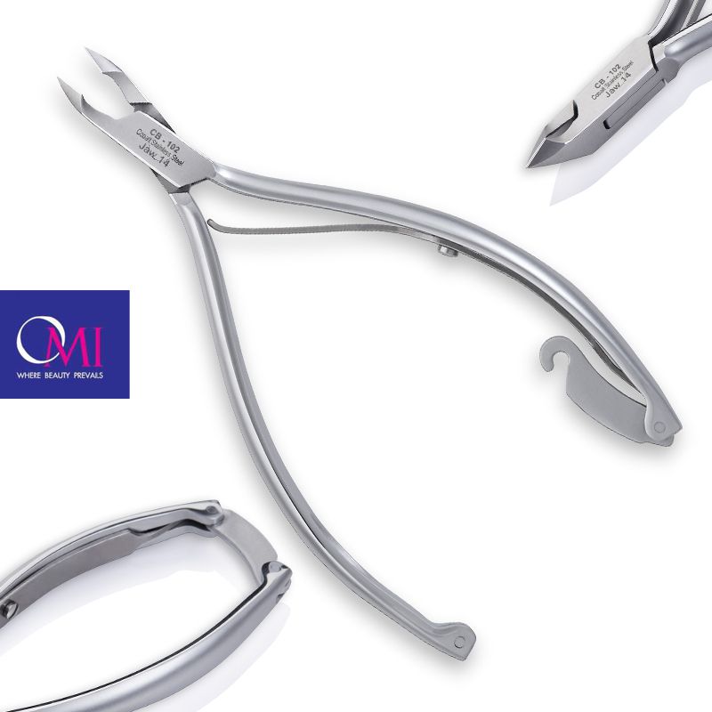 Kliešte OMI CB-102 Cuticle Nipper JAW12 / 4 mm Box Joint