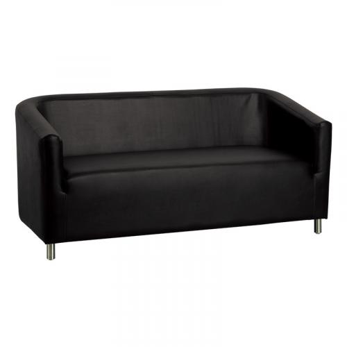 Sofa do čakárne Gabbiano M021 čierna